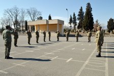 Hərbi vəzifəlilərin təlim toplanışı davam edir (FOTO/VİDEO)