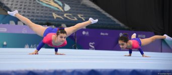 Akrobatika gimnastikası üzrə 30-cu ölkə birinciliyi və Bakı çempionatı start götürüb (FOTO)