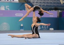 Akrobatika gimnastikası üzrə 30-cu ölkə birinciliyi və Bakı çempionatı start götürüb (FOTO)