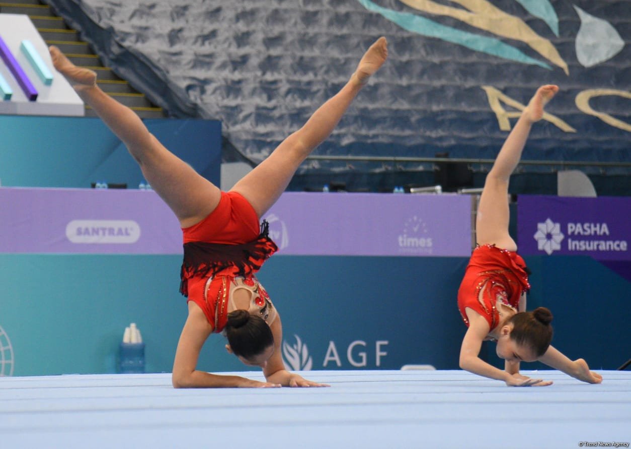 Akrobatika gimnastikası üzrə 30-cu ölkə birinciliyi və Bakı çempionatı start götürüb (FOTO)