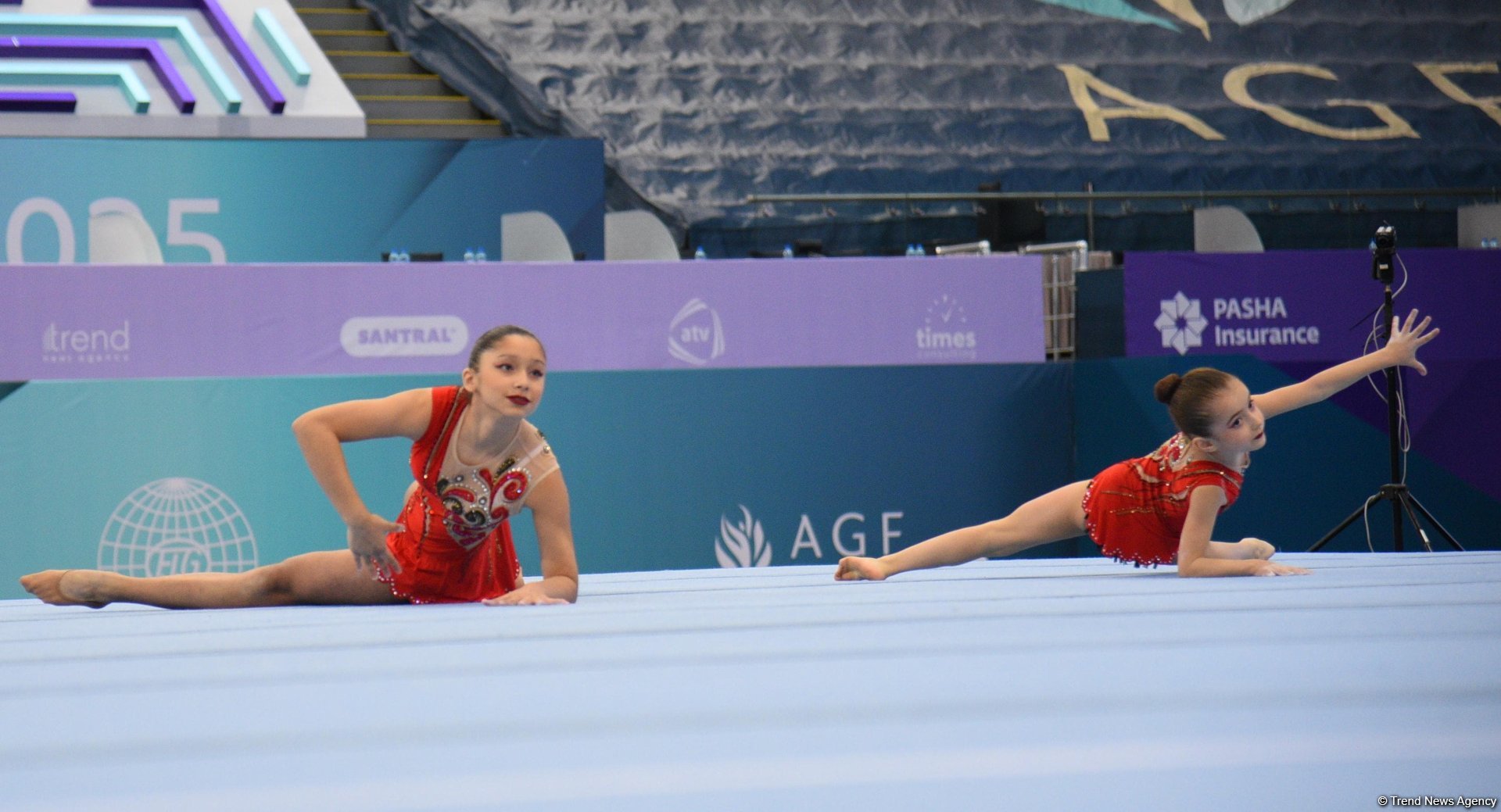 Akrobatika gimnastikası üzrə 30-cu ölkə birinciliyi və Bakı çempionatı start götürüb (FOTO)