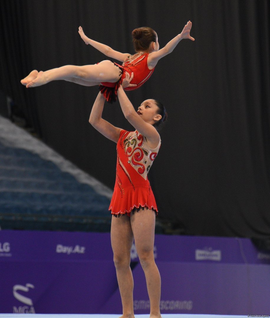 Akrobatika gimnastikası üzrə 30-cu ölkə birinciliyi və Bakı çempionatı start götürüb (FOTO)