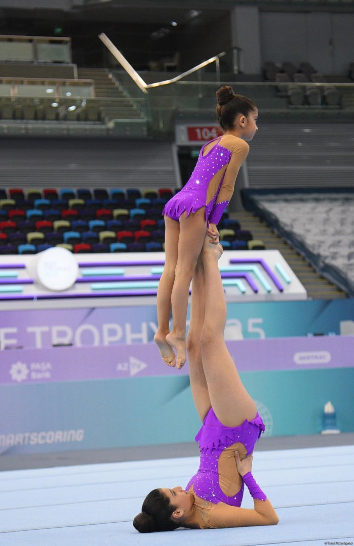 Akrobatika gimnastikası üzrə 30-cu ölkə birinciliyi və Bakı çempionatı start götürüb (FOTO)