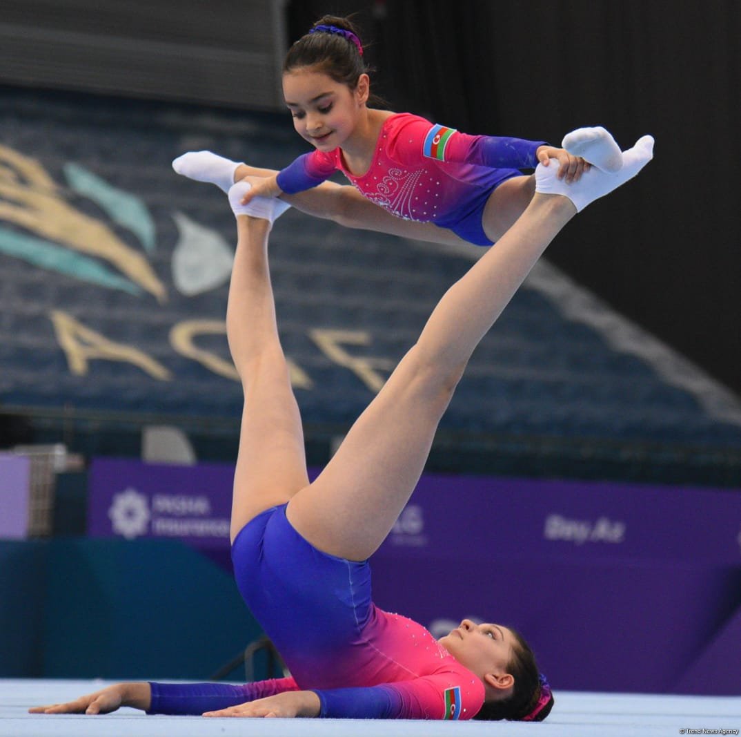 Akrobatika gimnastikası üzrə 30-cu ölkə birinciliyi və Bakı çempionatı start götürüb (FOTO)