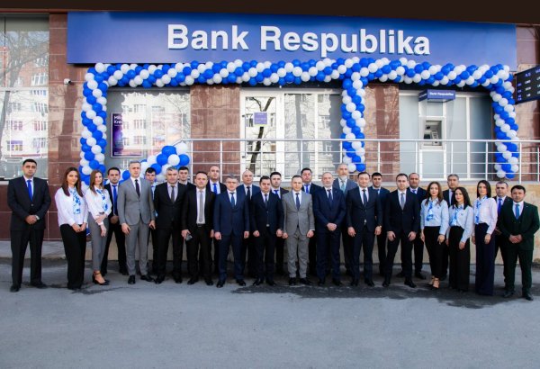 Bank Respublika Qəbələ şəhərində yeni filialını açdı! (FOTO)
