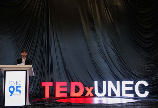 UNEC-in 95 illik yubileyinə həsr olunan TEDx konfransı keçirilib (FOTO)
