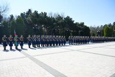 Şimali Makedoniya Prezidenti Qordana Silyanovska-Davkovanın rəsmi qarşılanma mərasimi olub (FOTO/VİDEO)