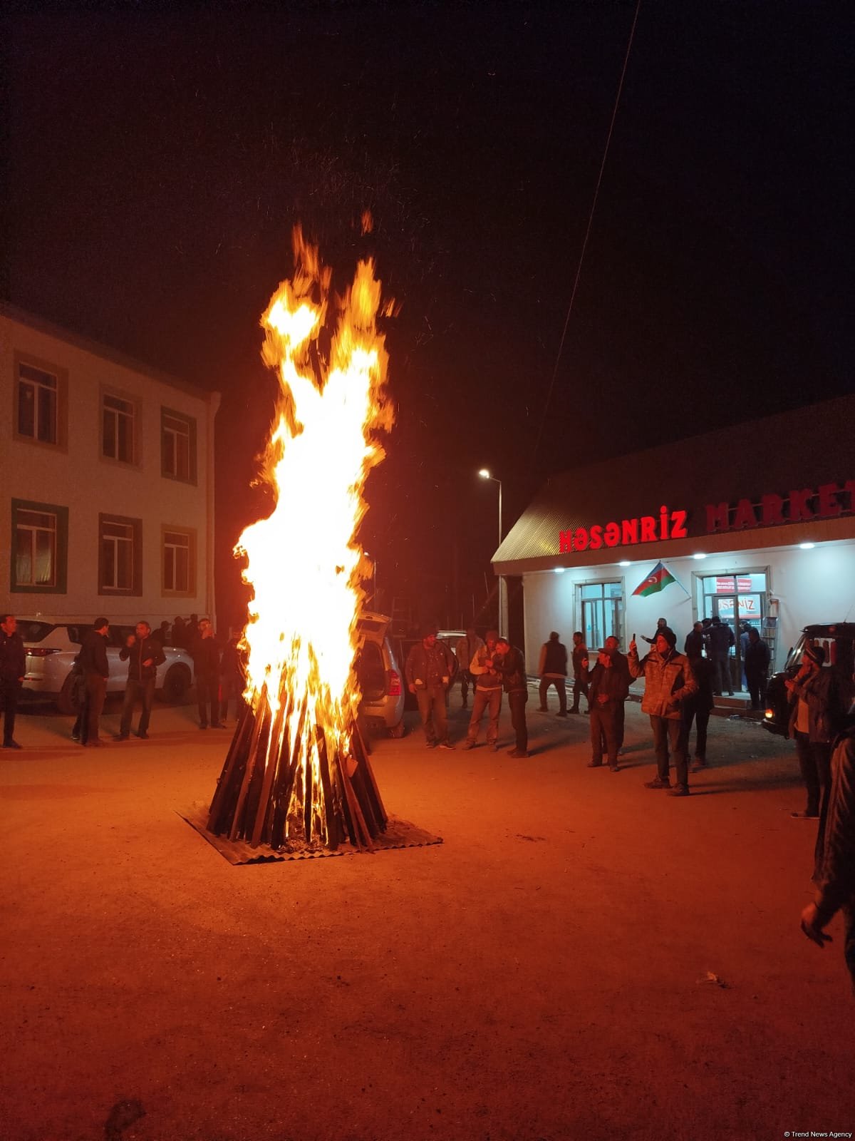 İşğaldan azad olunan Həsənriz kəndində Yel çərşənbəsi qeyd edilib (FOTO/VİDEO)