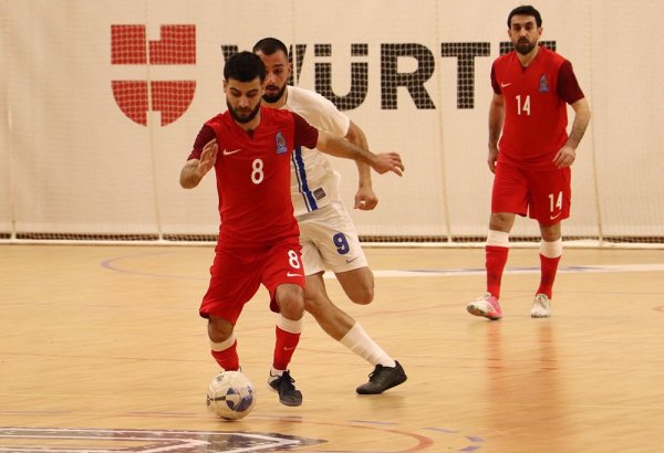 Azərbaycan futzal millisi səfərdə Yunanıstana uduzub