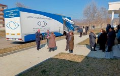 Cəbrayılda ikigünlük oftalmoloji səyyar müayinələr keçirilir (FOTO)