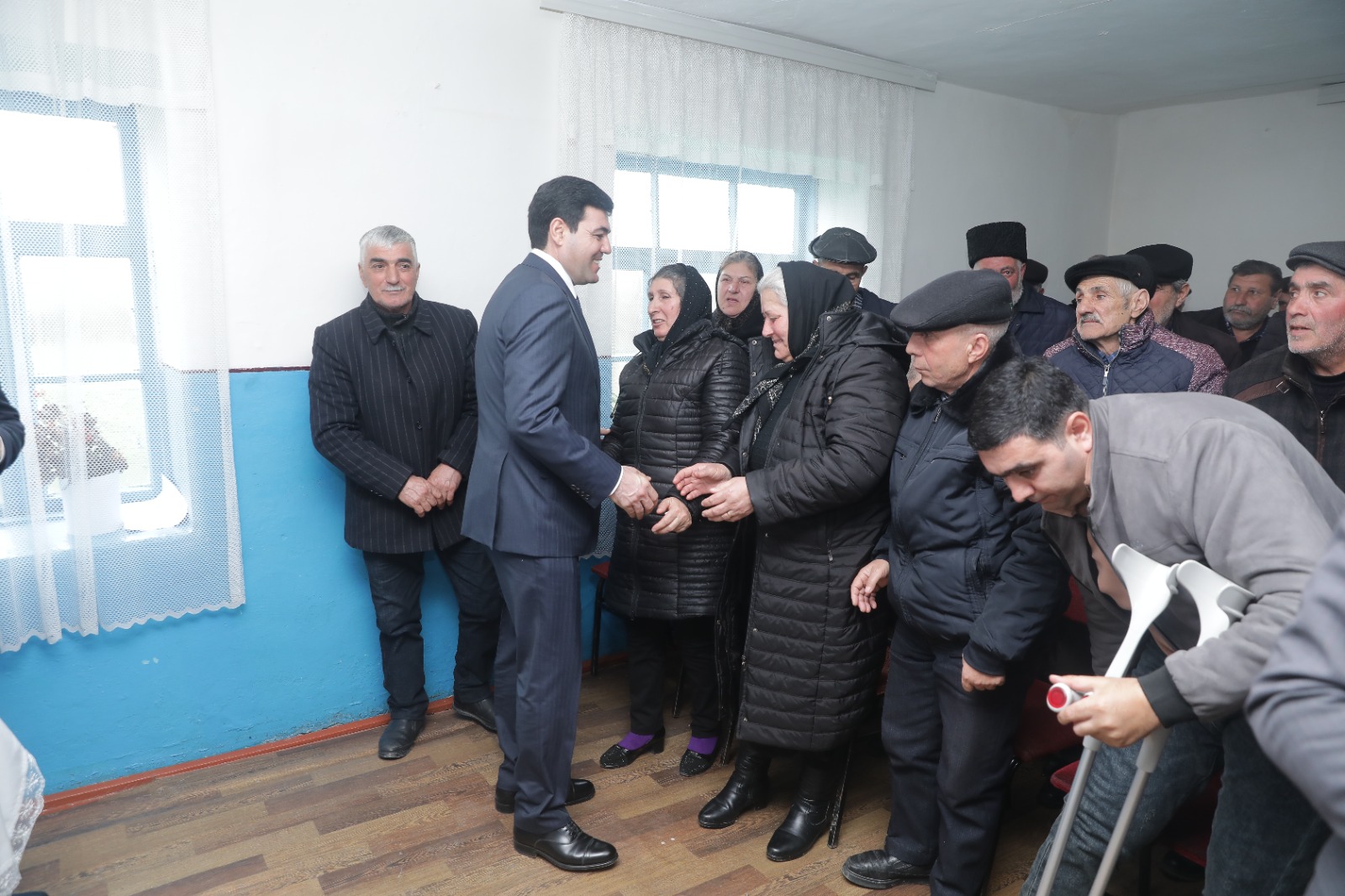 Xaçmazın Niyazoba kəndində növbəti səyyar qəbul keçirilib (FOTO)