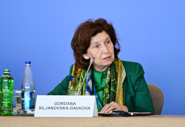 Qlobal Bakı Forumu dünyada ən qabaqcıl platformalardan birinə çevrilib - Qordana Silyanovska-Davkova