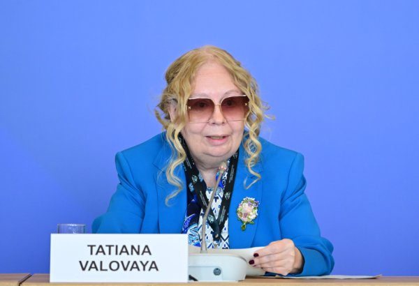 Biz qlobal səylərlə daha effektiv, inklizüv və məsuliyyətli sistem qura bilərik - Tatyana Valovaya