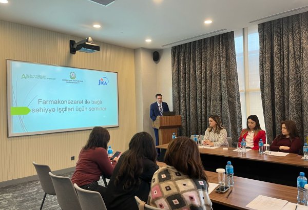 Analitik Ekspertiza Mərkəzi farmakonəzarət ilə bağlı səhiyyə işçiləri üçün seminar keçirib (FOTO)