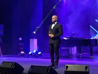 Gəncə Dövlət Filarmoniyasında Aygün Səmədzadənin mahnılarından ibarət konsert izdihamla keçib (FOTO)