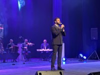 Gəncə Dövlət Filarmoniyasında Aygün Səmədzadənin mahnılarından ibarət konsert izdihamla keçib (FOTO)