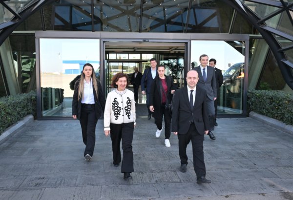 Şimali Makedoniya Prezidentinin Azərbaycana səfəri başa çatıb (FOTO)