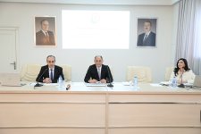 Səhiyyə Nazirliyində Azərbaycanda sağlamlıq turizminin davamlı inkişafının təmin edilməsi məqsədilə yaradılan İşçi qrupunun növbəti iclası keçirilib (FOTO)