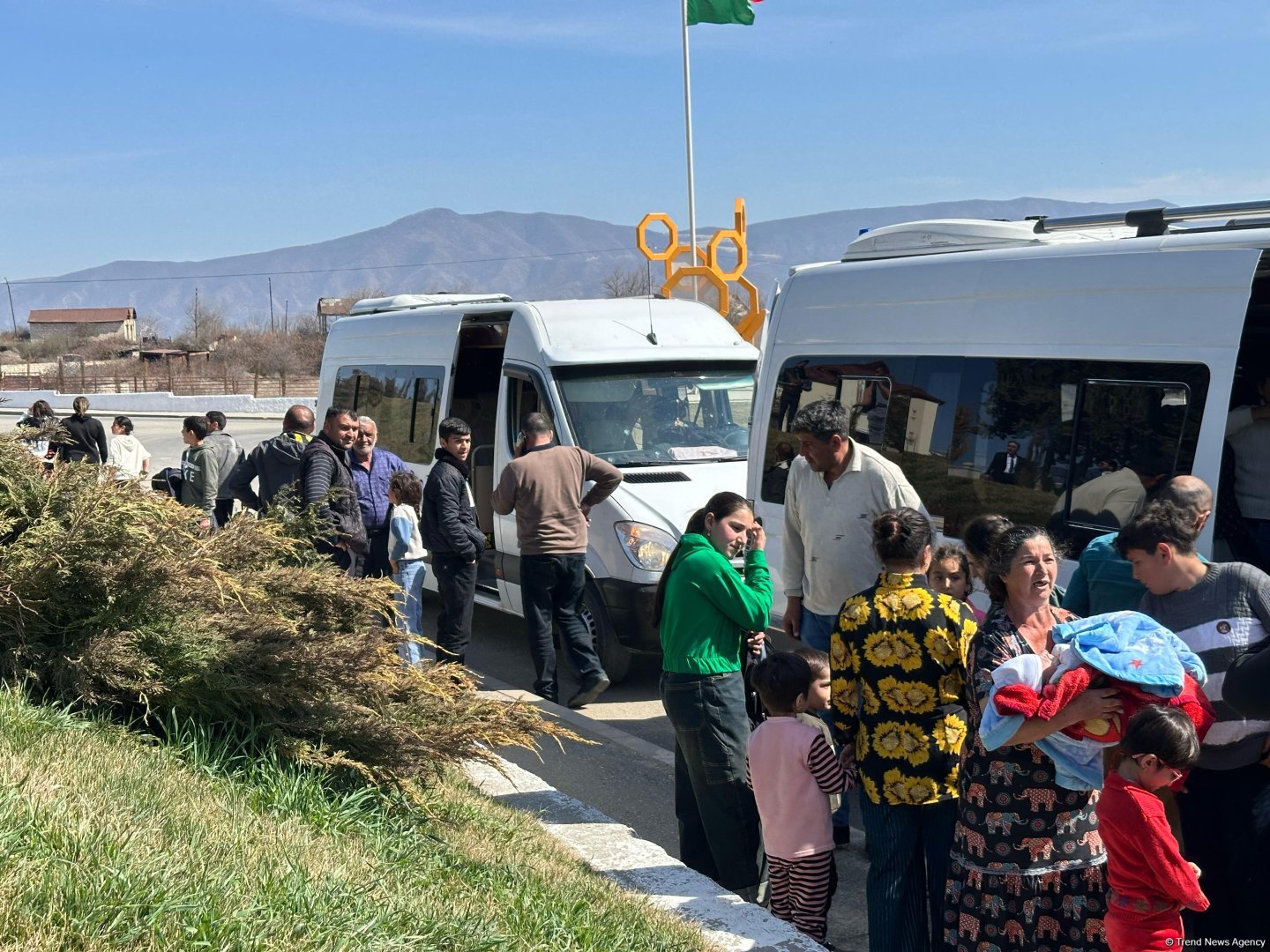 Növbəti köç karvanı Ballıcaya çatıb (FOTO) (ƏLAVƏ OLUNUB)