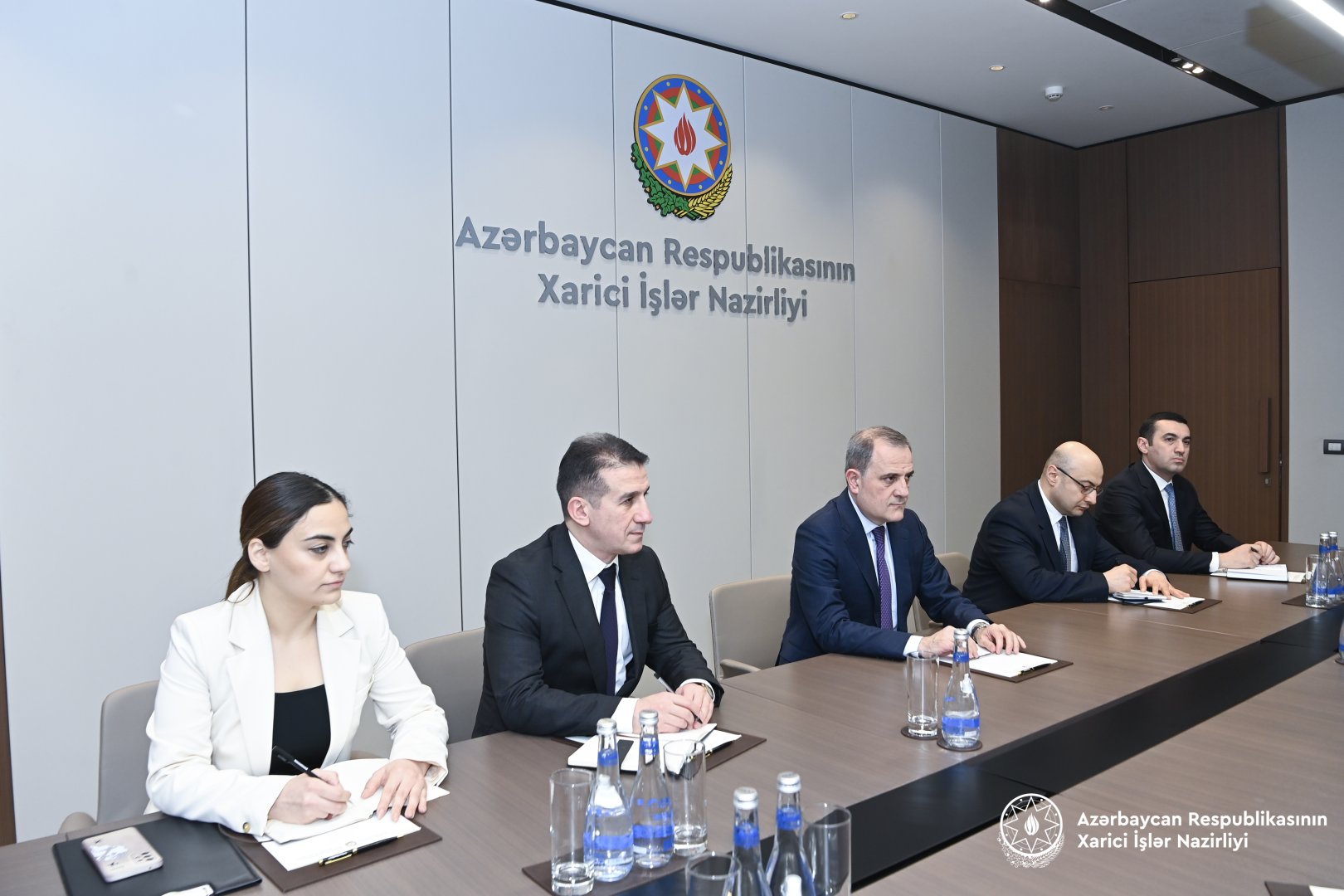 Ceyhun Bayramov Əsəd Məcid Xanla İqtisadi Əməkdaşlıq Təşkilatının Zirvə görüşünə hazırlığı müzakirə etdi (FOTO)