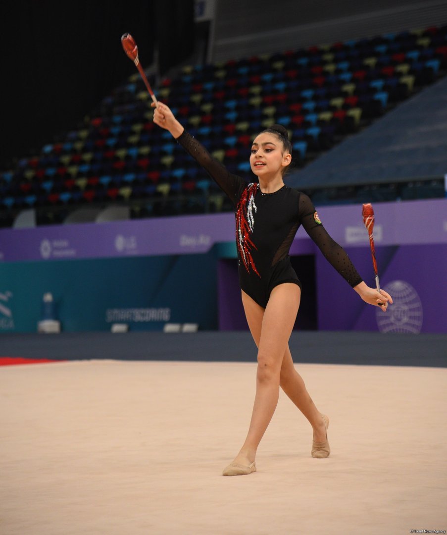 Bakıda bədii gimnastika üzrə 30-cu ölkə çempionatı keçirilir (FOTO)