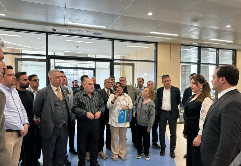 Türkman QHT-lərindən ibarət nümayəndə heyəti işğaldan azad edilmiş bölgələrə səfər edib (FOTO)