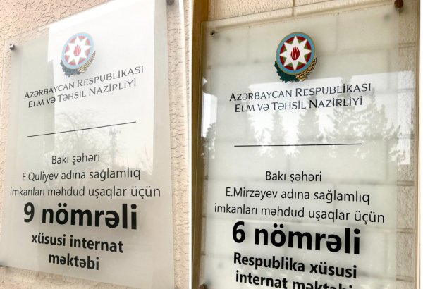 Bəzi sağlamlıq imkanları məhdud uşaqlar üçün xüsusi internat məktəblərinə nöqsanlar aşkarlanıb