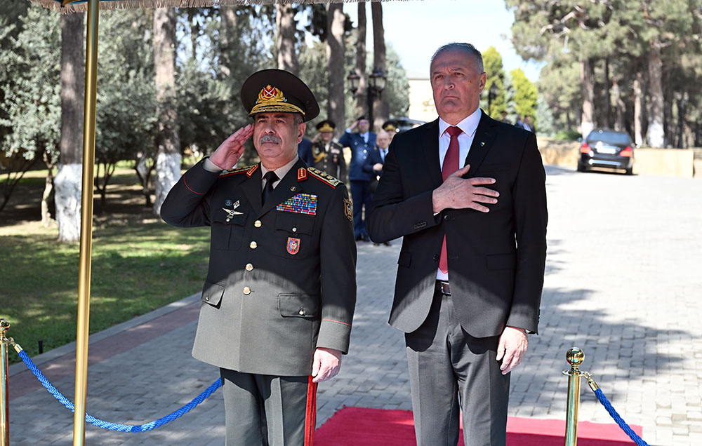 Azərbaycan ilə Bosniya və Herseqovina arasında hərbi əməkdaşlıq məsələləri müzakirə edilib (FOTO)