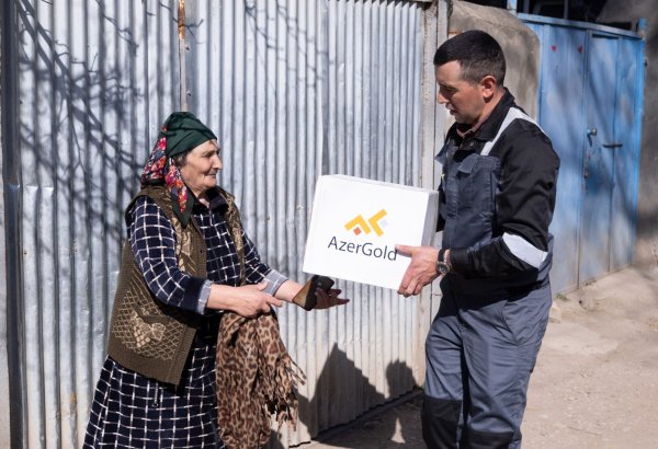 “AzerGold” QSC Göygöl rayonunda növbəti sosial yardım aksiyası təşkil edib (FOTO)