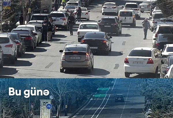 Bakıda daha bir küçədə mikromobillik zolağı təşkil edilib