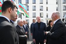 Prezident İlham Əliyev və Birinci xanım Mehriban Əliyeva Suqovuşanda yaşayış kompleksinin istifadəyə verilməsi mərasimində iştirak ediblər (FOTO/VİDEO) (YENİLƏNİB)