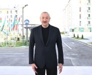 Prezident İlham Əliyev və Birinci xanım Mehriban Əliyeva Suqovuşanda yaşayış kompleksinin istifadəyə verilməsi mərasimində iştirak ediblər (FOTO/VİDEO) (YENİLƏNİB)