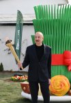 Prezident İlham Əliyev və Birinci xanım Mehriban Əliyeva Ağdərənin Həsənriz kəndində sakinlərlə birlikdə Novruz tonqalını alovlandırıblar (FOTO/VİDEO) (YENİLƏNİB)
