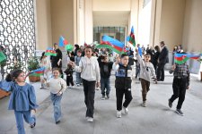 Heydər Əliyev Fondunun vitse-prezidenti Leyla Əliyeva Qubada şəhid övladları ilə birgə Novruz şənliyində iştirak edib (FOTO/VİDEO)