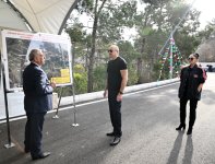 Prezident İlham Əliyev və Birinci xanım Mehriban Əliyeva Sərsəng su anbarından Ağdərənin Umudlu kəndinə gedən avtomobil yolunun açılışında iştirak ediblər (FOTO/VİDEO) (YENİLƏNİB)