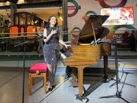 Azərbaycanlı pianoçunun Londonda daha bir solo konserti keçirilib (FOTO)