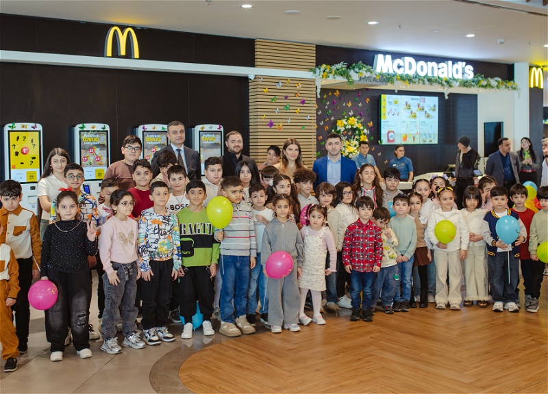 “McDonald’s Azərbaycan” və DSMF şəhid və qazi övladları üçün Novruz bayramı tədbiri təşkil etdi (FOTO)