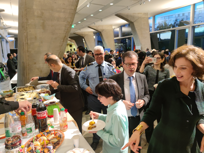 UNESCO-nun mənzil-qərargahında 12 ölkənin təşkilatçılığı ilə Novruz bayramı qeyd edilib (FOTO)