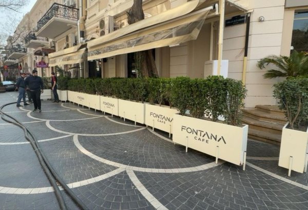"Fəvvarələr meydanı" yaxınlığında qanunsuz tikilinin qarşısı alındı