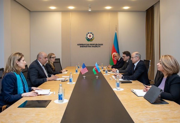 Azərbaycanla ABŞ arasında uzunmüddətli enerji tərəfdaşlığının genişləndirilməsi perspektivləri dəyərləndirilib (FOTO)