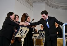 Dövlət Simfonik Orkestrinin Novruz bayramına həsr olunmuş konserti olub (FOTO)