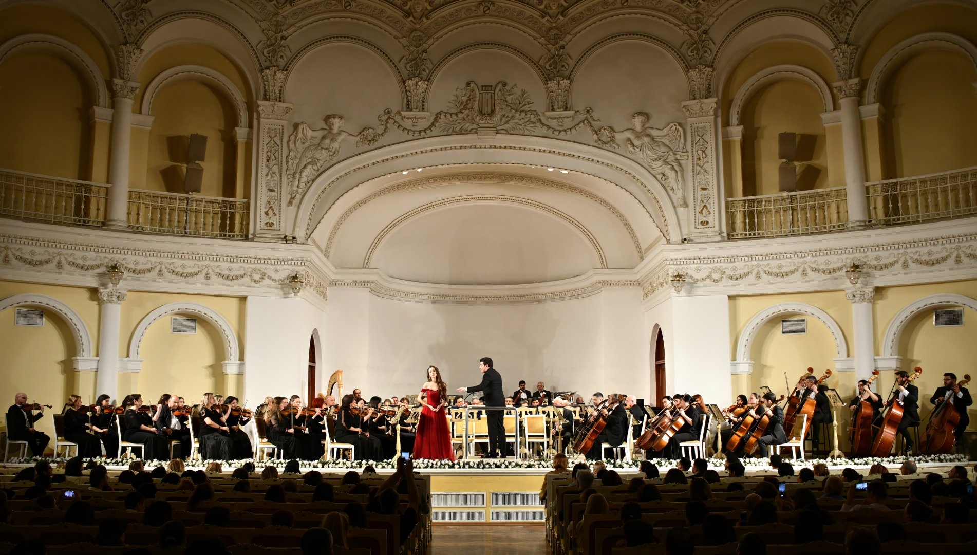 Dövlət Simfonik Orkestrinin Novruz bayramına həsr olunmuş konserti olub (FOTO)