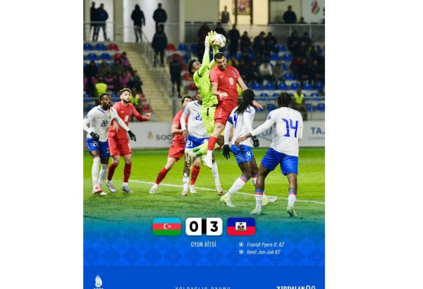 Azərbaycan futbol millisi Haitiyə məğlub olub