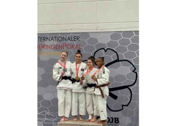 Azərbaycan cüdoçusu Almaniyadakı turnirdə qızıl medal qazanıb (FOTO)