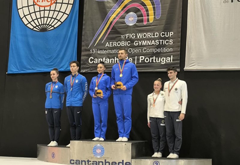 Azərbaycan gimnastları Dünya Kubokunda qızıl medal qazanıblar (FOTO)