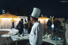 Şuşada müqəddəs Ramazan günlərində iftar çadırları qurulub (FOTO)