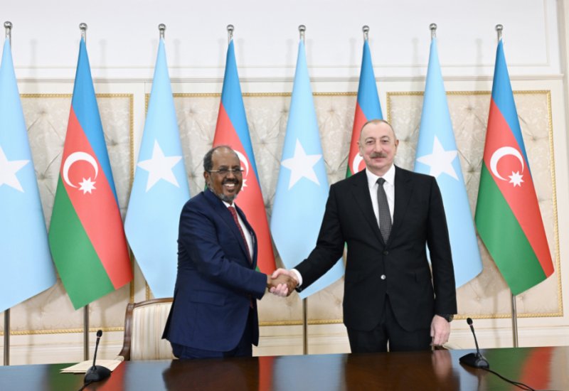 Somali Prezidenti Prezident İlham Əliyevi təbrik edib