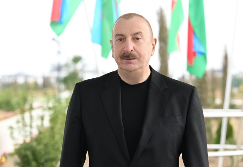 Prezident İlham Əliyev: Biz Ağdamı yenidən qururuq və quracağıq (TAM NİTQ)