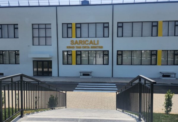Sarıcalı kənd tam orta məktəbində 360 şagird təhsil ala biləcək (FOTO)