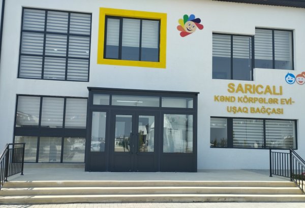 Sarıcalıdakı körpələr evi-uşaq baxçasına 100 azyaşlı yerləşdirilə bilər (FOTO)